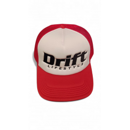 DRIFT LIFESTYLE TRUCKER sapka, piros